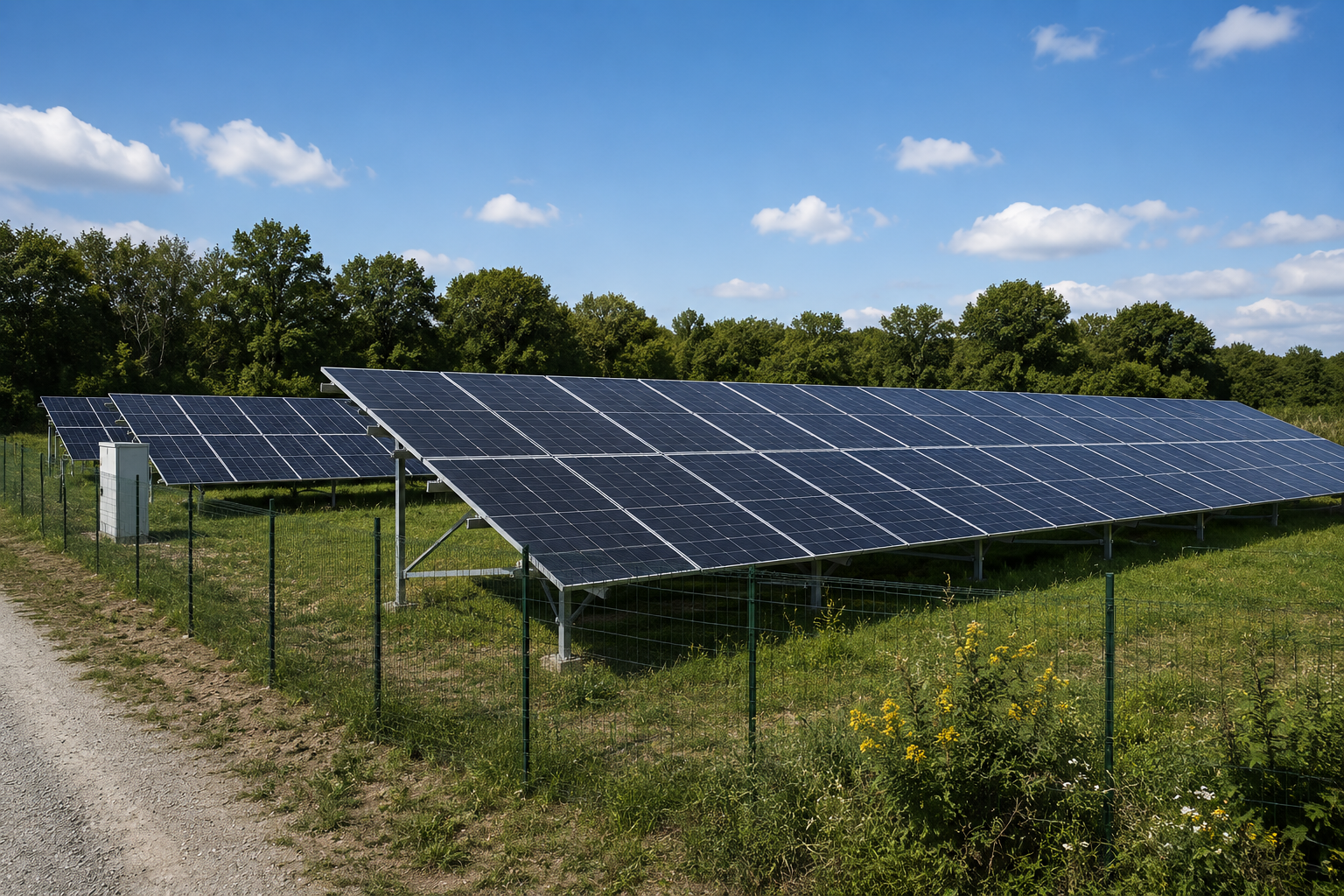 Centrale photovoltaïque au sol pour professionnel Tarn