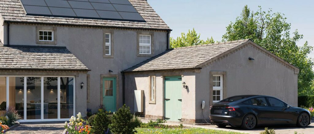 Maison panneau tesla batterie albi
